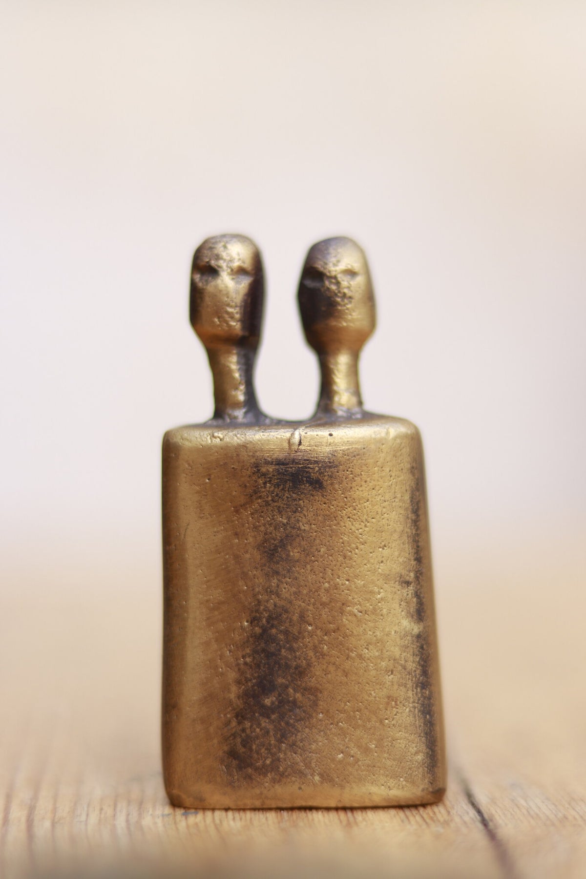 The double headed statues from Ain Ghazal by Anees Ma'ani