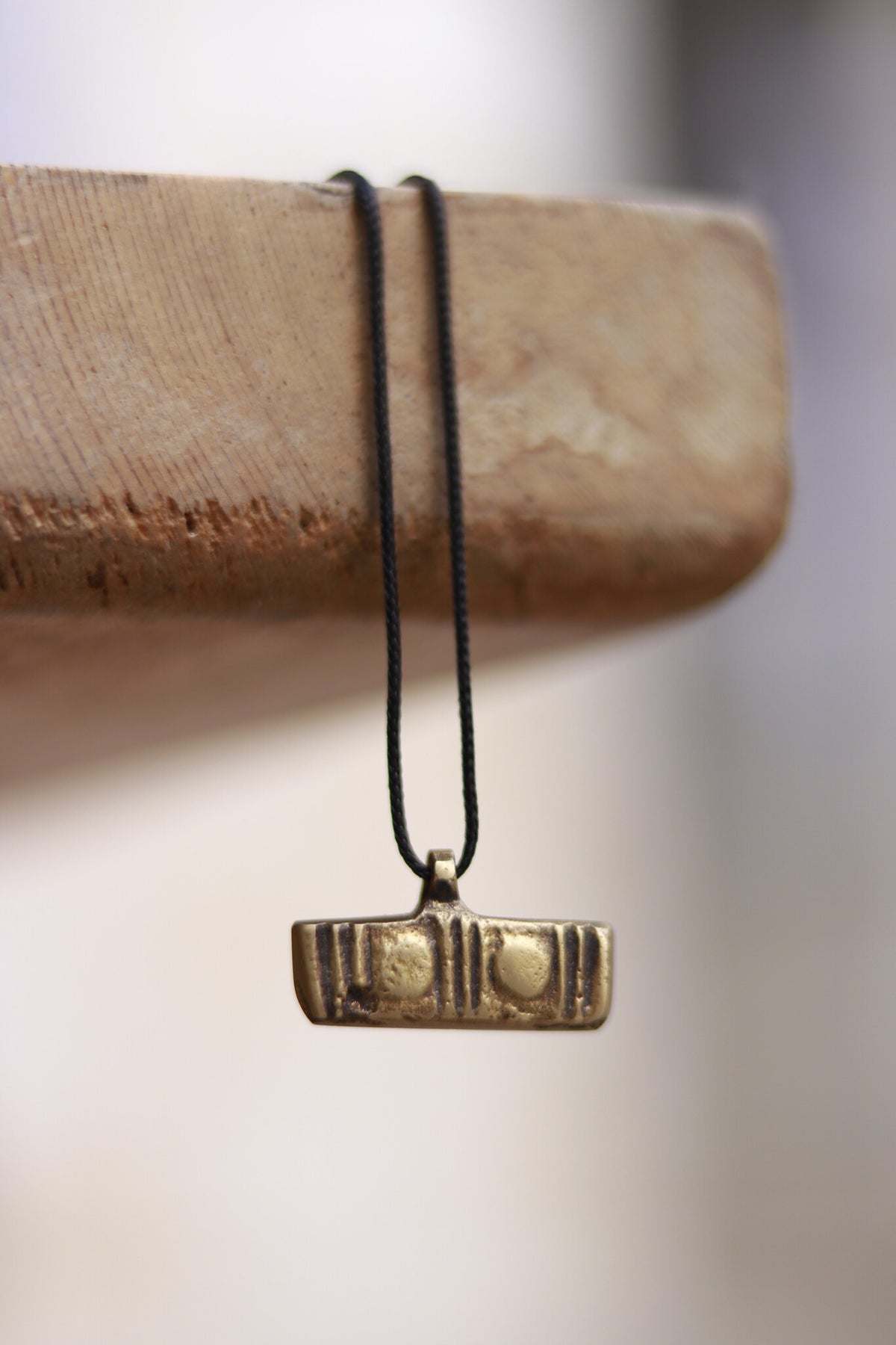 Circles and Lines Necklace By Anees Ma'ani